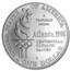 1996-D Paralympic $1 Silver Commem BU (Capsule Only)