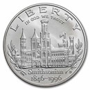 1996-D Smithsonian $1 Silver Commem BU (Capsule Only)