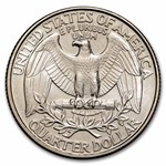 1996-D Washington Quarter 40-Coin Roll BU