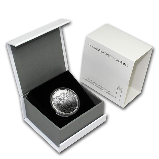 1996 Israel Silver 1 NIS Miriam & the Women Proof-Like 1996 Israel Silver 1 NIS Miriam & the Women Proof-Like