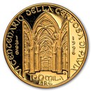 1996 Italy Proof Gold 100,000 Lire Foundation of Certosa Di Pavia