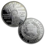 1996 National Community Service Coin & Stamp Set