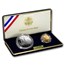 1996-P 2-Coin Commem Smithsonian Anniv Prf Set (w/Box & COA)