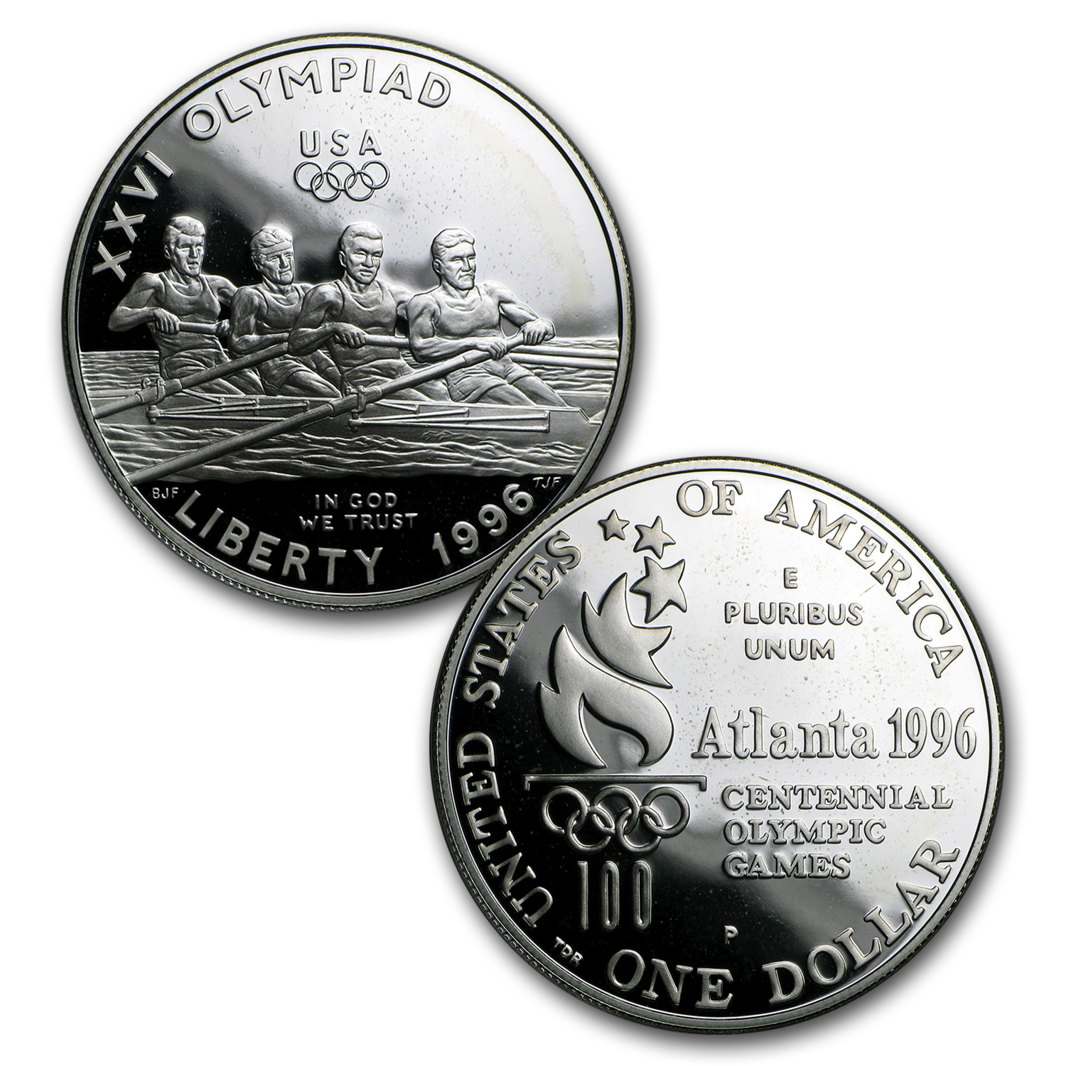 Buy 1996-P 2-Coin Olympic Rowing and High Jump Proof Set | APMEX Buy 1996-P 2-Coin Olympic Rowing and High Jump Proof Set | APMEX