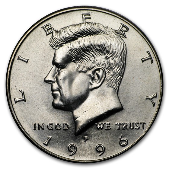 1996-P Kennedy Half Dollar BU 1996-P Kennedy Half Dollar BU