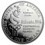 1996-P Olympic Rowing $1 Silver Commem Proof (w/Box & COA)