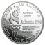 1996-P Olympic Tennis $1 Silver Commem Proof (Capsule Only)