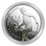 1996-P Olympic Tennis $1 Silver Commem Proof (Capsule Only)