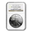 1996-P Proof American Silver Eagle PF-70 NGC