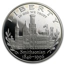 1996-P Smithsonian $1 Silver Commem Proof (Capsule Only)