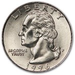1996-P Washington Quarter BU