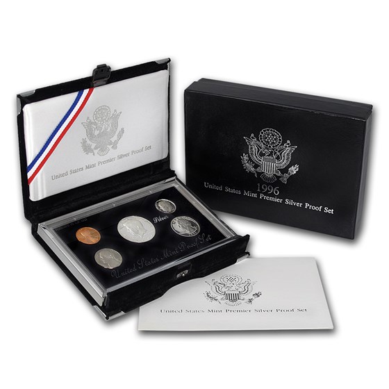 1996 Premier Silver Proof Set 1996 Premier Silver Proof Set