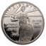 1996-S Community Service $1 Silver Commem Coin/Stamp Set Proof