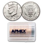 1996-S Kennedy Half Dollar 20-Coin Roll Proof
