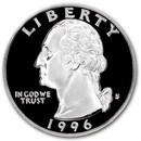 1996-S Silver Washington Quarter Gem Proof