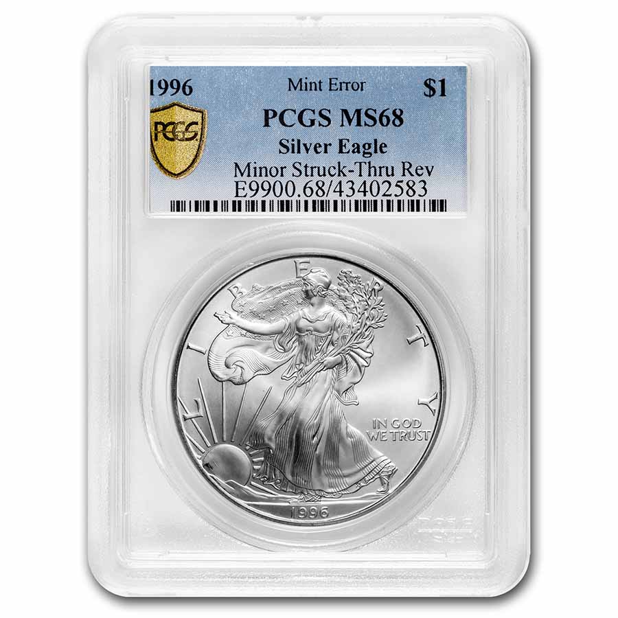 1996年 ウォーキングリバティ PCGS MS68 レインボートーン USA 1996年 ウォーキングリバティ PCGS MS68 レインボートーン USA 真正