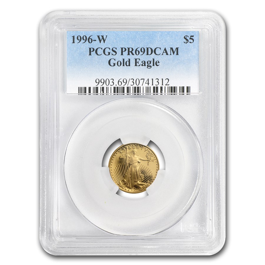 1996-W 1/10 oz Proof American Gold Eagle PR-69 DCAM PCGS