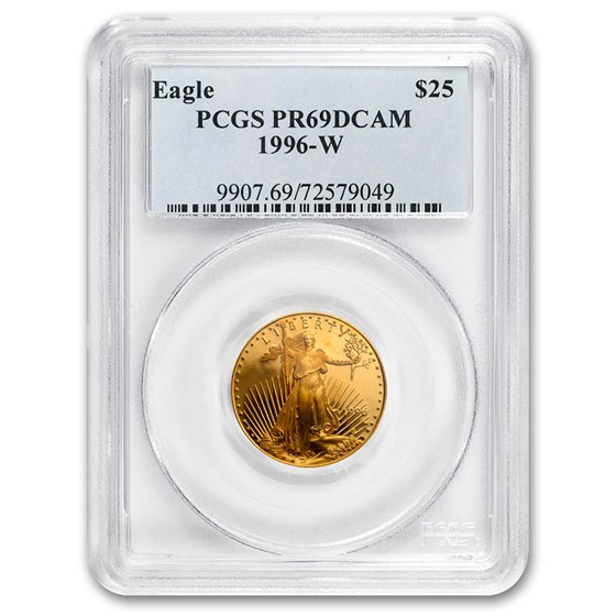 1996-W 1/2 oz Proof American Gold Eagle PR-69 PCGS 1996-W 1/2 oz Proof American Gold Eagle PR-69 PCGS