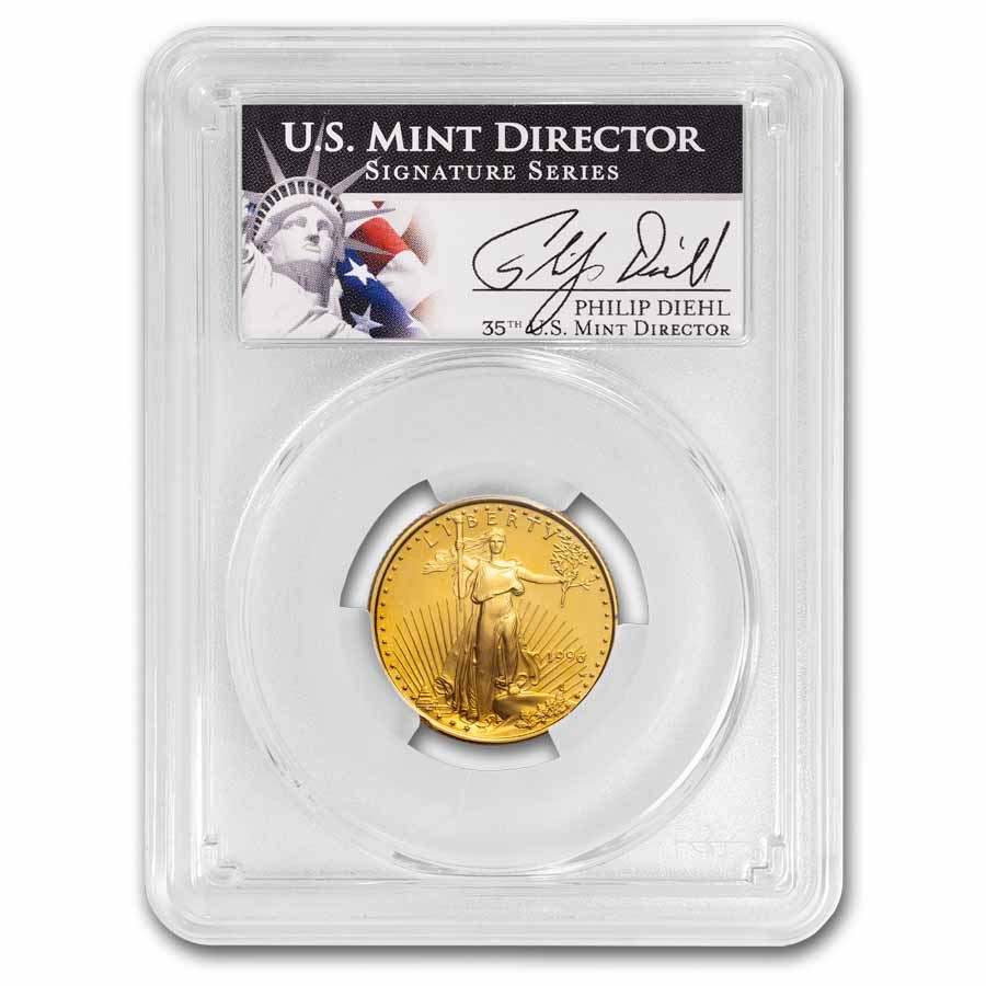1996-W 1/4 oz Proof American Gold Eagle PR-69 PCGS (Diehl)