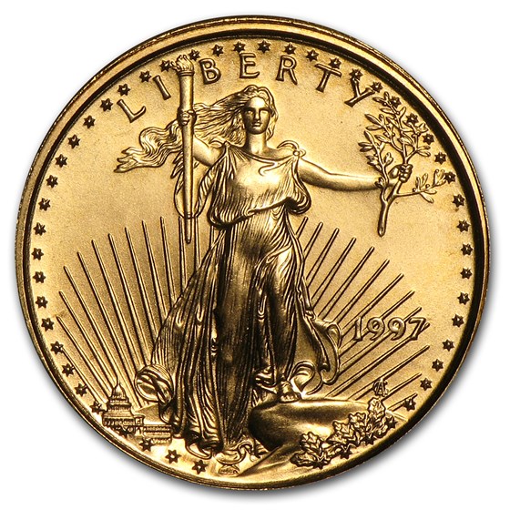 1997 1/10 oz American Gold Eagle BU