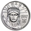 1997 1/10 oz American Platinum Eagle BU