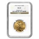 1997 1/2 oz American Gold Eagle MS-69 NGC