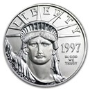 1997 1/2 oz American Platinum Eagle BU