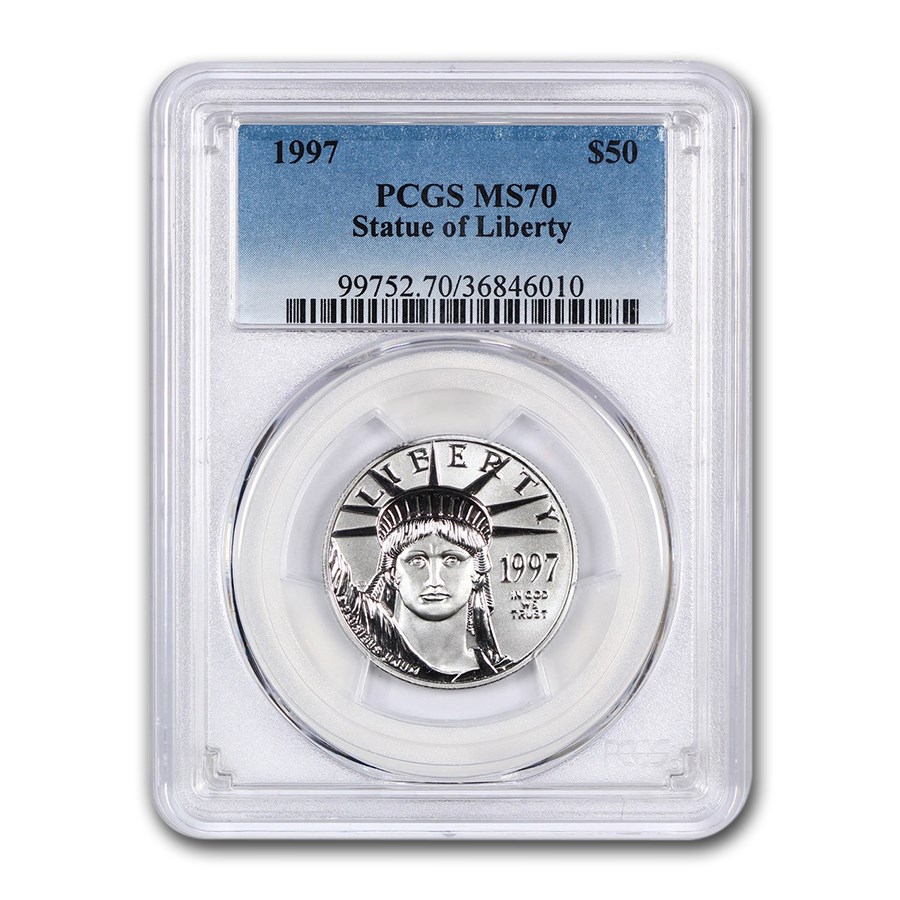 1997 1/2 oz American Platinum Eagle MS-70 PCGS