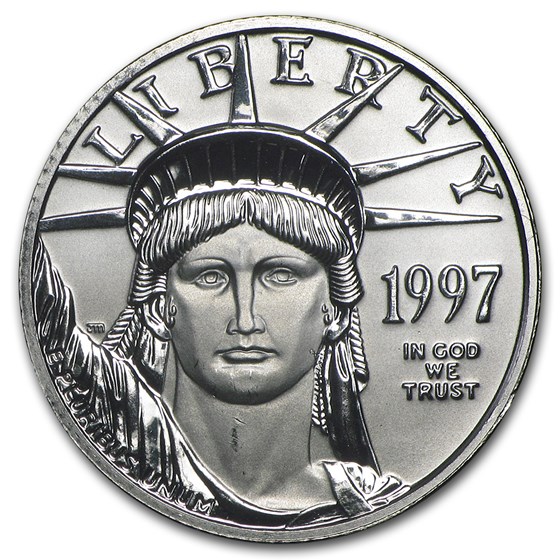 1997 1/4 oz American Platinum Eagle BU 1997 1/4 oz American Platinum Eagle BU
