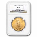 1997 1 oz American Gold Eagle MS-69 NGC