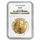 1997 1 oz American Gold Eagle MS-69 NGC 1997 1 oz American Gold Eagle MS-69 NGC