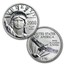 1997-2008 12-Coin 1/10 oz Platinum Eagle Set BU (Dansco Album)
