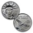 1997-2008 12-Coin 1/10 oz Platinum Eagle Set BU (Dansco Album)