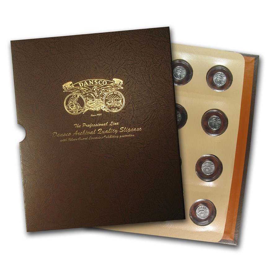 1997-2008 12-Coin 1/10 oz Platinum Eagle Set BU (Dansco Album)