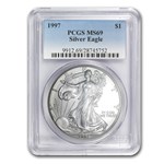 1997 American Silver Eagle MS-69 PCGS