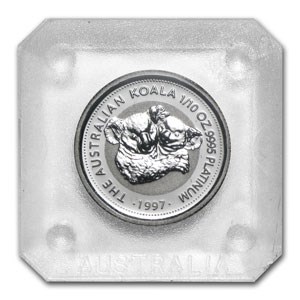 1997 Australia 1/10 oz Platinum Koala BU 1997 Australia 1/10 oz Platinum Koala BU