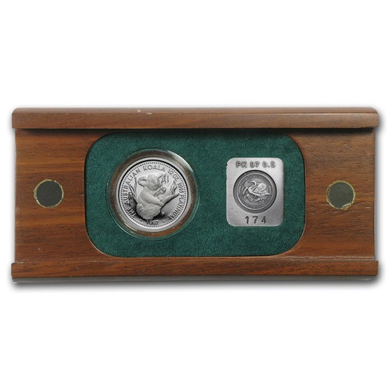 1997 Australia 1/2 oz Proof Platinum Koala (w/Box) 1997 Australia 1/2 oz Proof Platinum Koala (w/Box)
