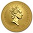 1997 Australia 1 oz Gold Lunar Ox BU (Series I)
