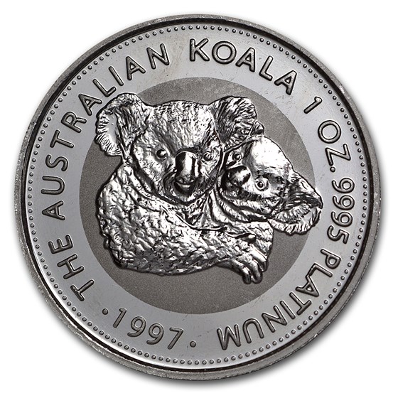 1997 Australia 1 oz Platinum Koala BU 1997 Australia 1 oz Platinum Koala BU