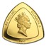 1997 Bermuda 1/2 oz Proof Gold $30 Triangle