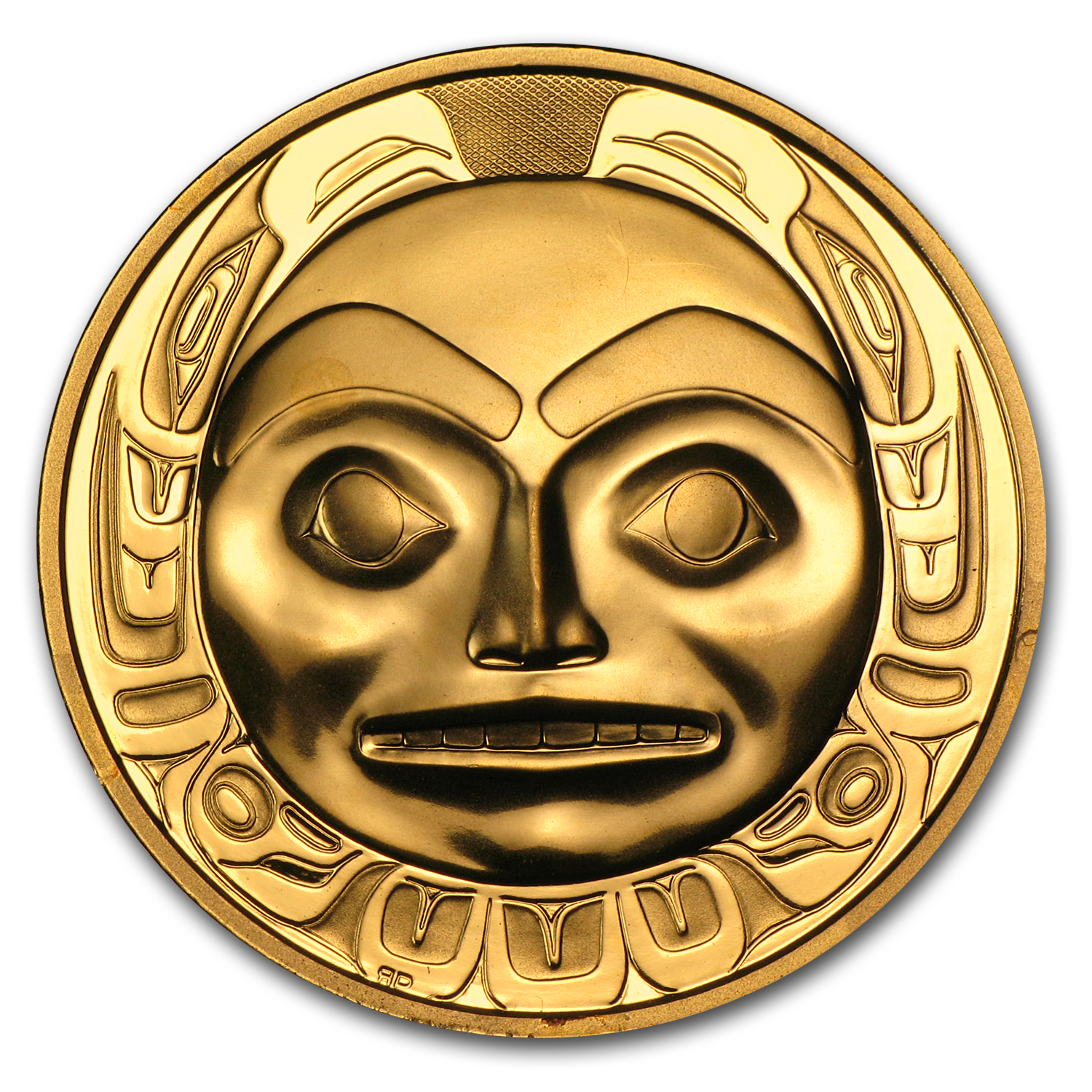 Buy 1997 Canada 1/2 oz Proof Gold $200 Raven Haida Mask | APMEX