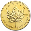1997 Canada 1/4 oz Gold Maple Leaf BU