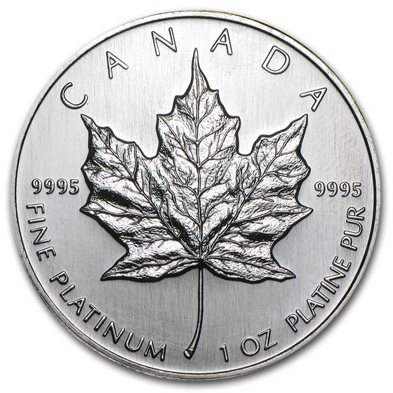 1997 Canada 1 oz Platinum Maple Leaf BU 1997 Canada 1 oz Platinum Maple Leaf BU