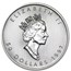1997 Canada 1 oz Platinum Maple Leaf BU