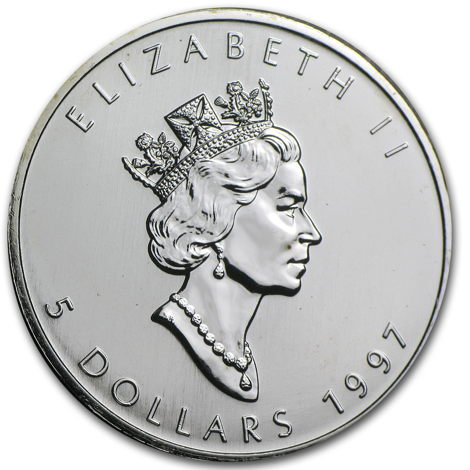 【18％OFF】 1 Canada 1997 oz eBay | BU Leaf Maple Silver 貨幣