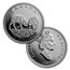 1997 Canada 4-Coin Proof Platinum Wood Bison Set (w/Box & COA)