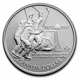 Buy 1997 Canada Silver Dollar Proof (Hockey Victory w/OGP) | APMEX