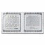 1997 China 1 oz and 1/2 oz Silver Panda Proof Set (Colorized)