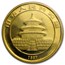 1997 China 1 oz Gold Panda Small Date BU (Sealed)