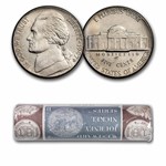 1997-D Jefferson Nickel 40-Coin Roll BU